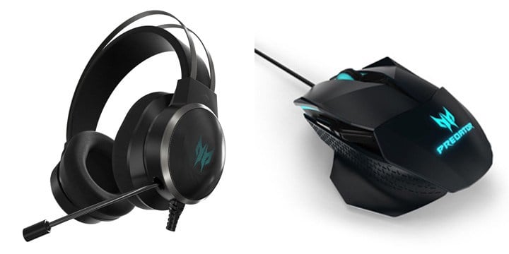Acer Adds Galea 500 Headset and Cestus 500 Mouse to Its Predator Series