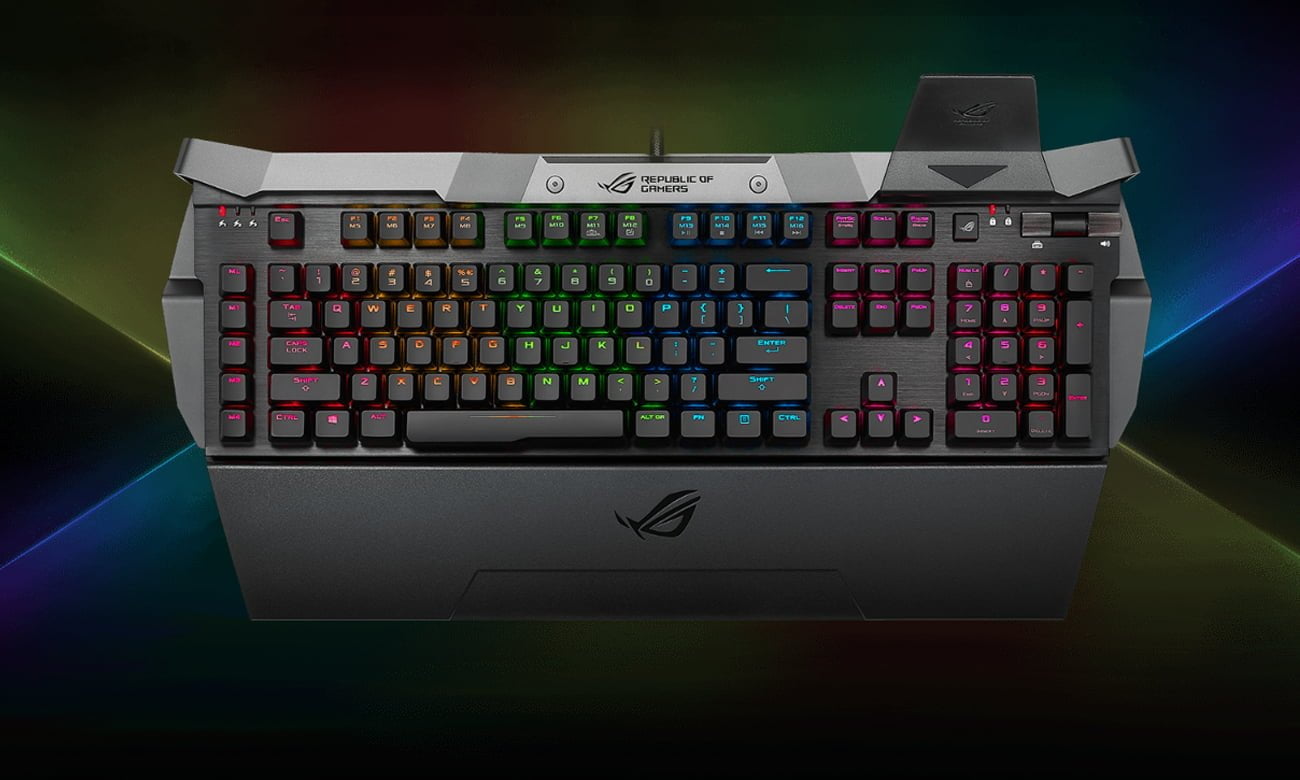ASUS Adds RGB Lighting to ROG Horus GK2000 Mechanical Gaming Keyboard